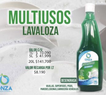 LAVALOZA BIODEGRADABLE ONZA